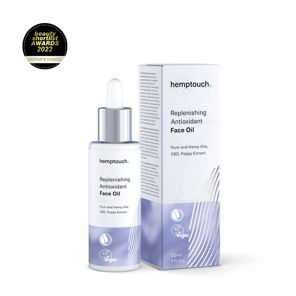 Replenishing Antioxidant Face Oil 30 ml | Hemptouch