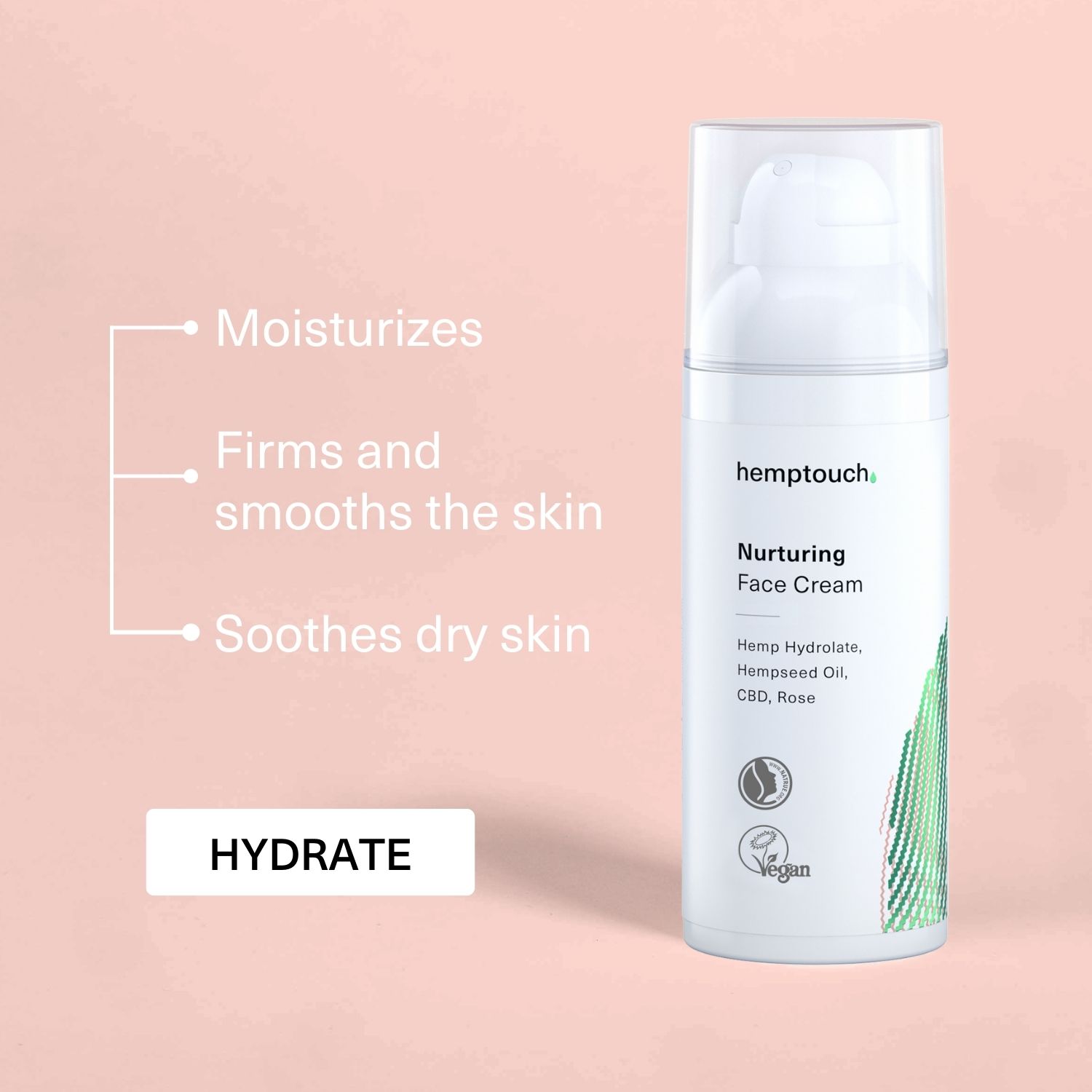 Nurturing Face Cream 50 ml | Hemptouch