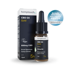 CBD Oil Gold 500 mg CBD 10 ml (5%)