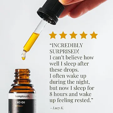 CBD−Öl Amber 1200 mg CBD 20 ml