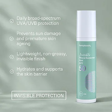 Invisible Mineral Sunscreen Fluid SPF 50, 50 ml