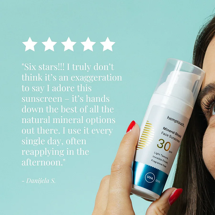 Mineral Shield Face Sunscreen SPF 30, 50 ml
