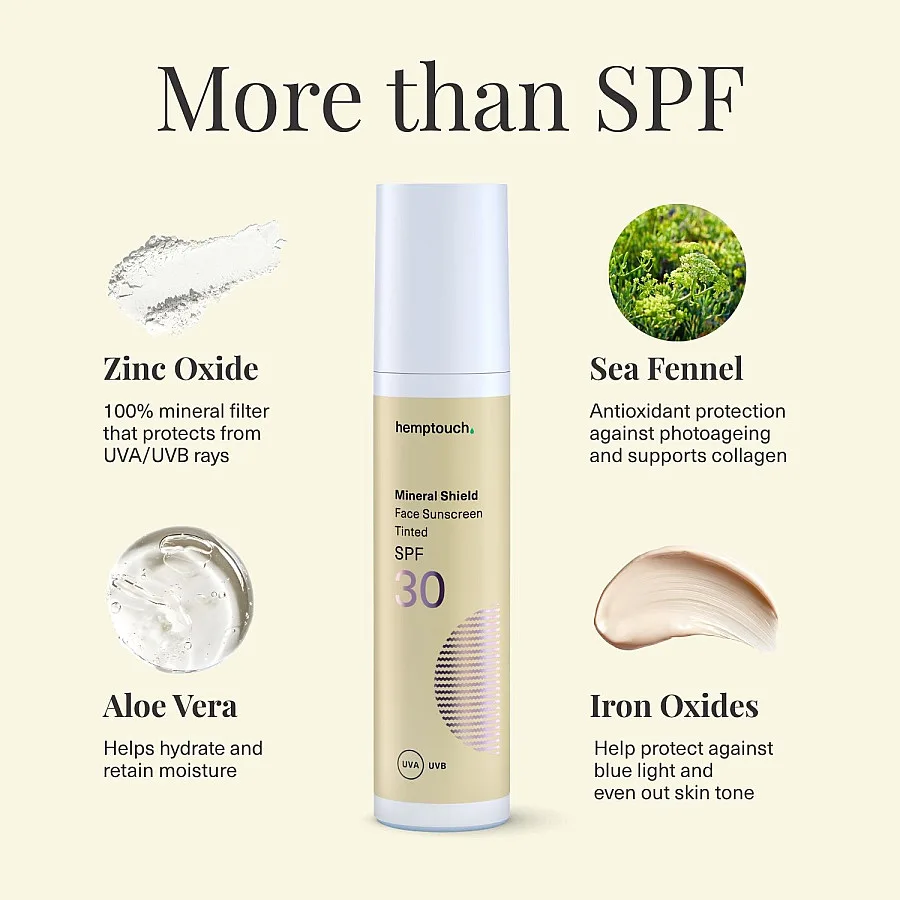 Mineral Shield Face Sunscreen SPF 30 Tinted 50 ml